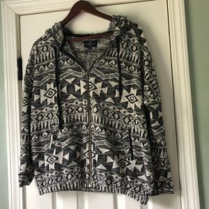 American Eagle Aztec Hoodie